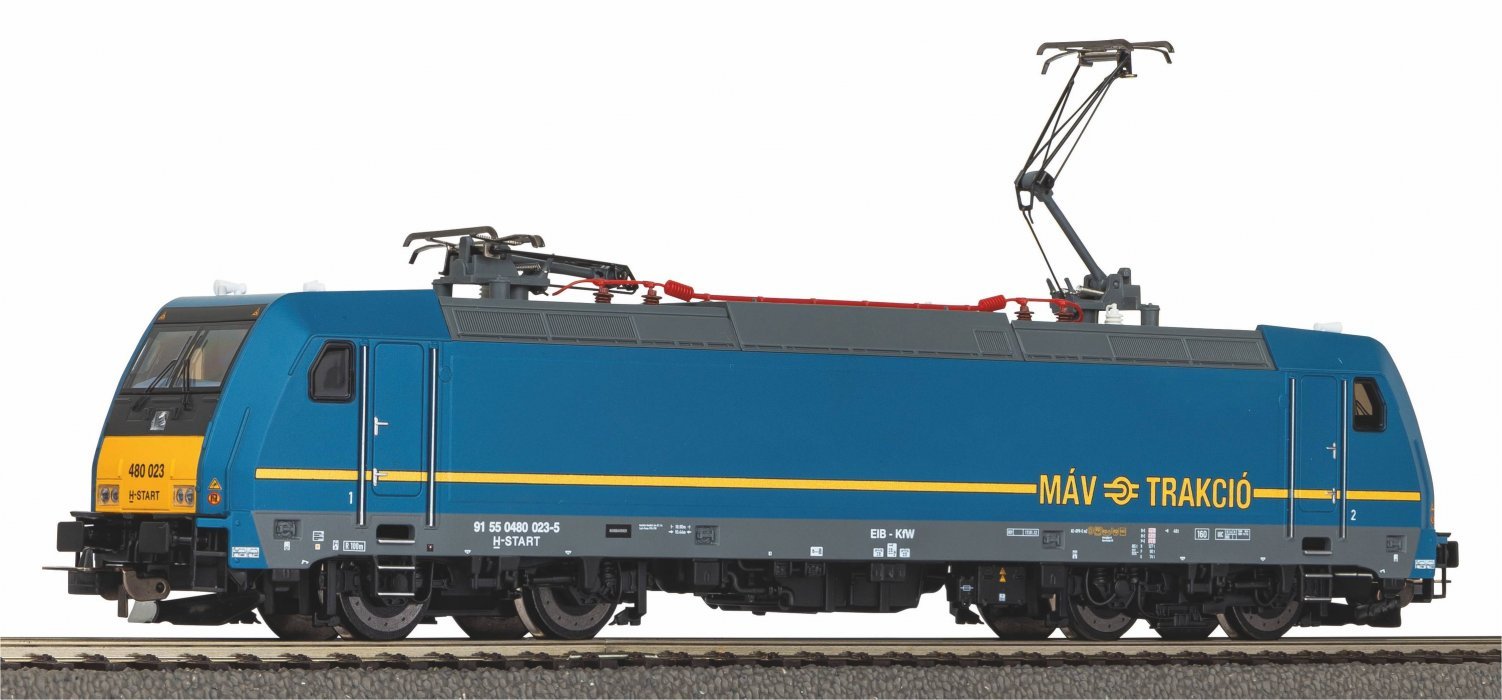 Sound Electric Locomotive BR 480 MAV VI, incl. PIKO Sound Decoder, HO, PIKO 21623