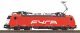 Sound Electric Locomotive BR 186 FYRA V, incl. PIKO Sound Decoder, HO, PIKO 21625