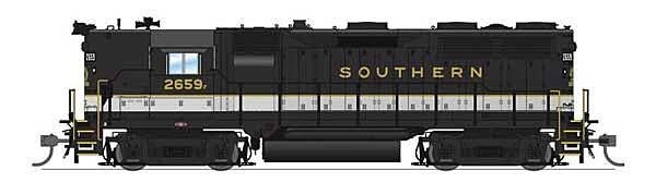 EMD GP35 High Nose - Sound and DCC - Paragon4(TM) -- Southern Railway 2681 (Tuxedo black, white), HO, Broadway Limited Imports 7