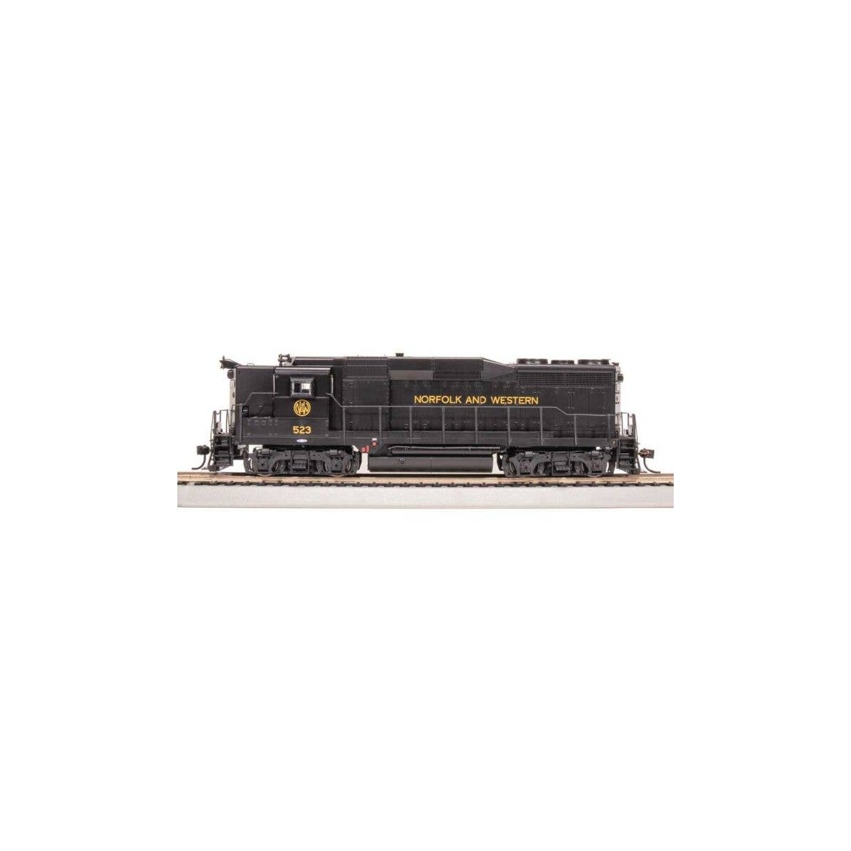 EMD GP30 High Nose - Sound and DCC - Paragon4(TM) -- Norfolk & Western 523 (As-Delivered, black), HO, Broadway Limited Imports 7