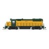 EMD GP35 Low Nose - Sound and DCC - Paragon4(TM) -- Chicago & North Western 840 (yellow, green), HO, Broadway Limited Imports 88