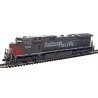GE C44-9W w/LokSound & DCC -- Southern Pacific 8132 (gray, red), HO, Kato USA Inc 376631LS