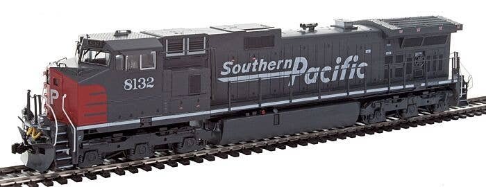 GE C44-9W w/LokSound & DCC -- Southern Pacific 8132 (gray, red), HO, Kato USA Inc 376631LS