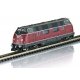 Class 220 V Diesel - Sound and DCC-SX - Minitrix -- German Federal Railroad DB V 200 037 (Era III 1960s, red, black, `Antlers`, 