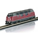 Class 220 V Diesel - Sound and DCC-SX - Minitrix -- German Federal Railroad DB V 200 037 (Era III 1960s, red, black, `Antlers`, 