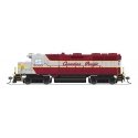 EMD GP35 Low Nose - Sound and DCC - Paragon4(TM) -- Canadian Pacific 5010 (maroon, gray, Script Lettering), HO, Broadway Limited