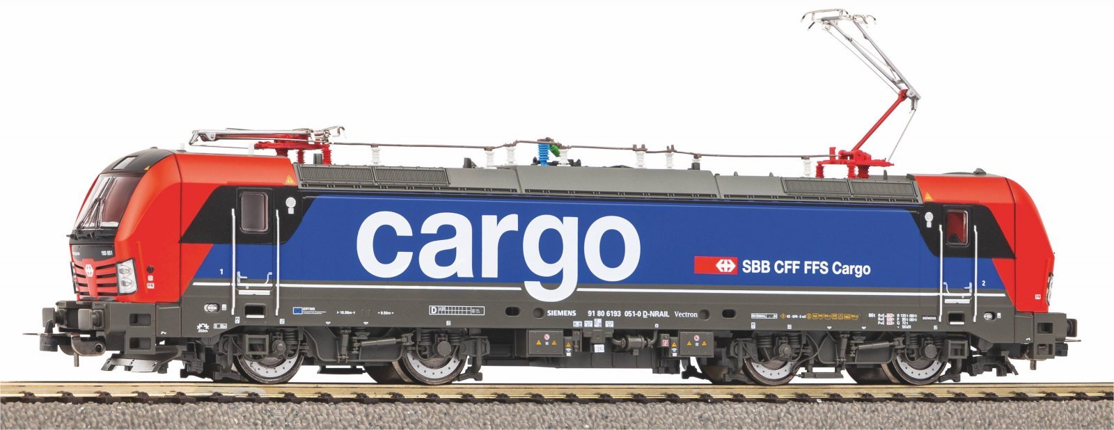 Electric Locomotive Vectron SBB VI, HO, PIKO 21692