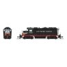 EMD GP20 - Sound and DCC - Paragon4(TM) -- Southern Pacific 7035 (Fantasy Scheme, Black Widow, black, silver, orange,, HO, Broad