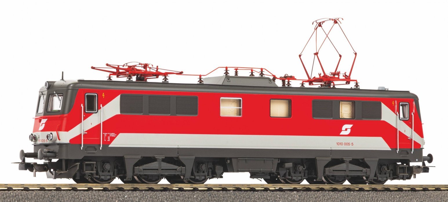 Electric Locomotive Rh 1010 ÖBB Era V, HO, PIKO 21726
