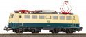 Electric Locomotive/Sound BR 110 blue/beige DB IV + PluX22 Dec., HO, PIKO 21774