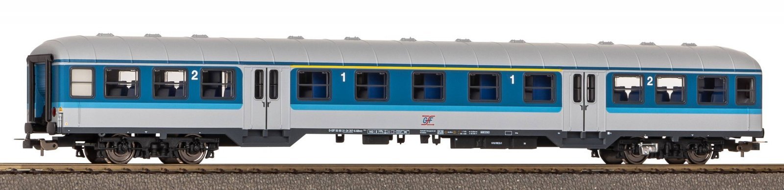 n-Car Commuter 1st/2nd Cl. GFF VI, HO, PIKO 23601