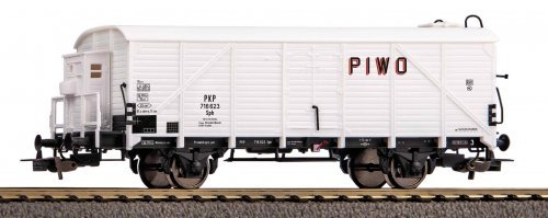 ex-Berlin Reefer w/Brk Pltf PKP III, HO, PIKO 24514
