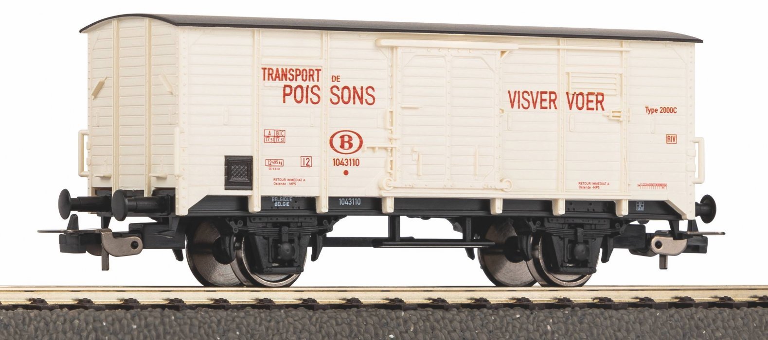 Reefer SNCB III, HO, PIKO 24531