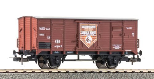 Beer Car Cousin + de Rauw SNCB Era III, HO, PIKO 24541