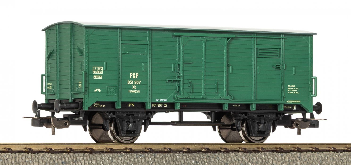 CoveredFreight Car ex G02 (Maintenance Car) PKP IV, HO, PIKO 24554