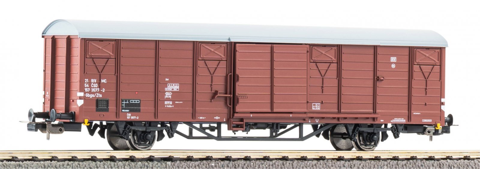 Covered Freight Car CSD IV, HO, PIKO 24560