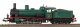 Steam Locomotive G7.1 Rh7000 SNCB III + DSS PluX22, HO, PIKO 27509