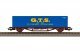 Container Flat Car GTS FS V 1x40" Container, HO, PIKO 27700