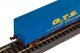 Container Flat Car GTS FS V 1x40" Container, HO, PIKO 27700