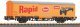 Rapid Boxcar SBB III, HO, PIKO 27707