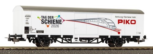 Covered Freight Car PIKO "Tag der Schiene 2026", HO, PIKO 27900