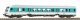 Halberstadt Center-Entrance Cab Car mint green DB AG Era V, HO, PIKO 28024