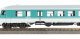 Halberstadt Center-Entrance Cab Car mint green DB AG Era V, HO, PIKO 28024