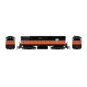 FM H16-44 Phase III - Sound and DCC -- Milwaukee Road 429 (orange, black), HO, Rapido Trains Inc 44505