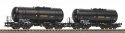 2-Piece Set Tank Car 406Ra PKP Era IV, HO, PIKO 28311