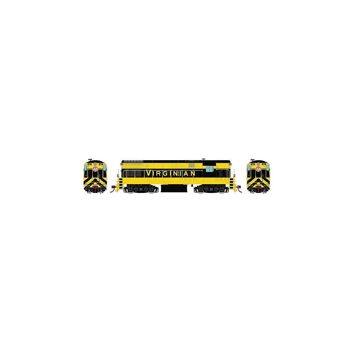 FM H16-44 Phase III - Sound and DCC -- Virginian 42 (yellow, black), HO, Rapido Trains Inc 44522