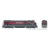 GE C36-7 - Sound and DCC -- Ferromex 9336 (gray, red, white), HO, Rapido Trains Inc 42613