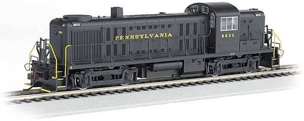 Alco RS3 - Sound and DCC - Sound Value -- Pennsylvania Railroad (Brunswick Green), HO, Bachmann Industries 68611
