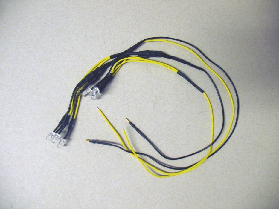 G-V100/V199 Replacement Light Set - 6 LEDs, G, PIKO 36015