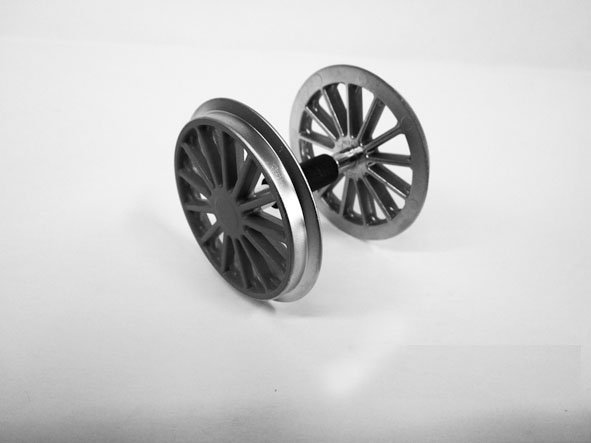 G-BB Geared Wheelset, BR194, Black, G, PIKO 36080