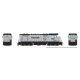 Santa Fe CF7 w/Square Cab - Sound and DCC -- Amtrak 582 (silver, black), HO, Rapido Trains Inc 70622