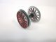 G-BB Plated Traction Wheelset BR194, Red, G, PIKO 36085