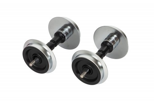 G-Metal Wheelset, 30mm, Plated, 2 Pcs, G, PIKO 36164
