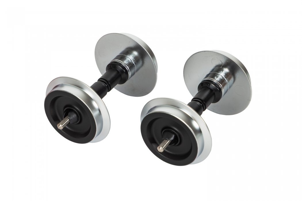 G-Metal Wheelset, 30mm, Plated, 2 Pcs, G, PIKO 36164