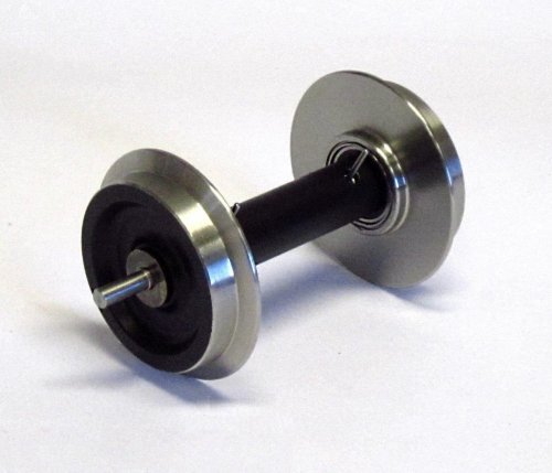 G-BB Metal Wheelsets w/Pickups, 30mm, 2 Pcs, G, PIKO 36167