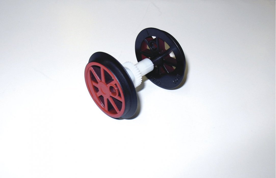 G Spoked Wheelset with Gear for BR 80, G, PIKO 36172