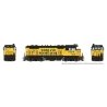 Santa Fe CF7 w/Square Cab - Sound and DCC -- Maryland & Pennsylvania 1504 (yellow, black), HO, Rapido Trains Inc 70630