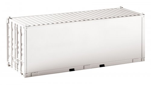 G-Container 20 Undecorated White, G, PIKO 36302