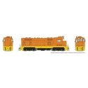 Santa Fe CF7 w/Square Cab - Sound and DCC -- Painted, Unlettered (orange, yellow), HO, Rapido Trains Inc 70697