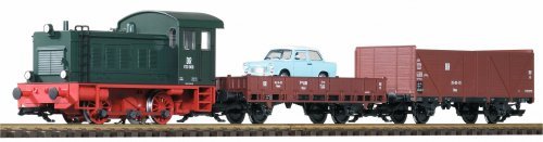 G-DR III V20 Freight Starter Set w. Analog Sound, G, PIKO 37121