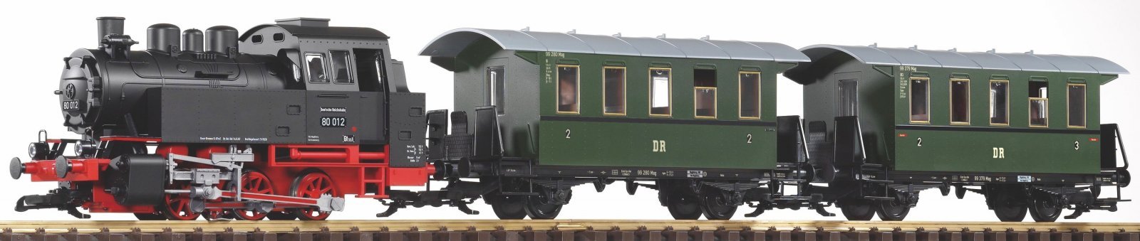 G-Starter Set Passenger Train, G, PIKO 37125