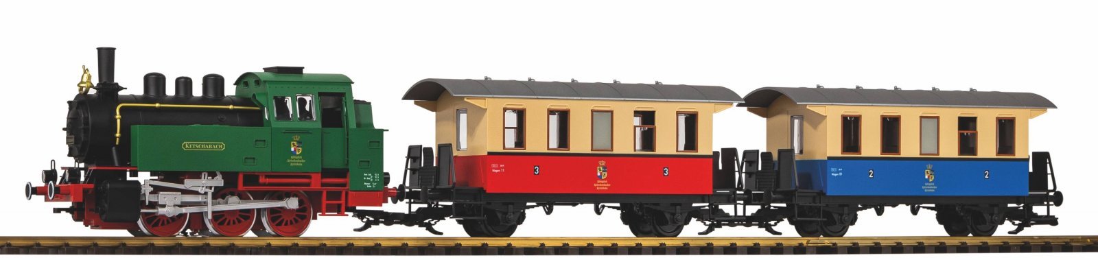 G-BR 80 Steam Pass. Set, G, PIKO 37130