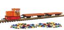 Freight Building Block Car R/C Starter Set - Battery powered, G, PIKO 37155