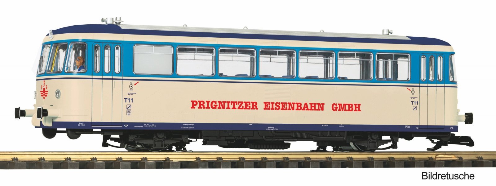 G-Rail Bus VT 98 white PEG V, G, PIKO 37310