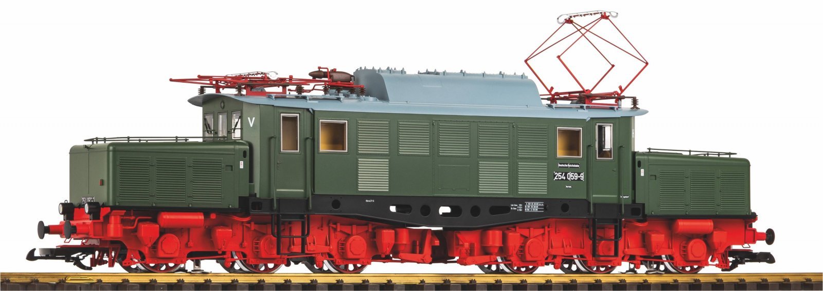 G-DR IV BR254 Crocodile Electric Loco, G, PIKO 37432