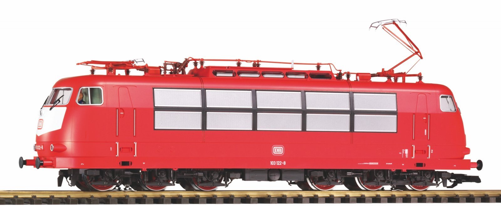 G-DB IV BR103 Orient Red w/Bib, G, PIKO 37441